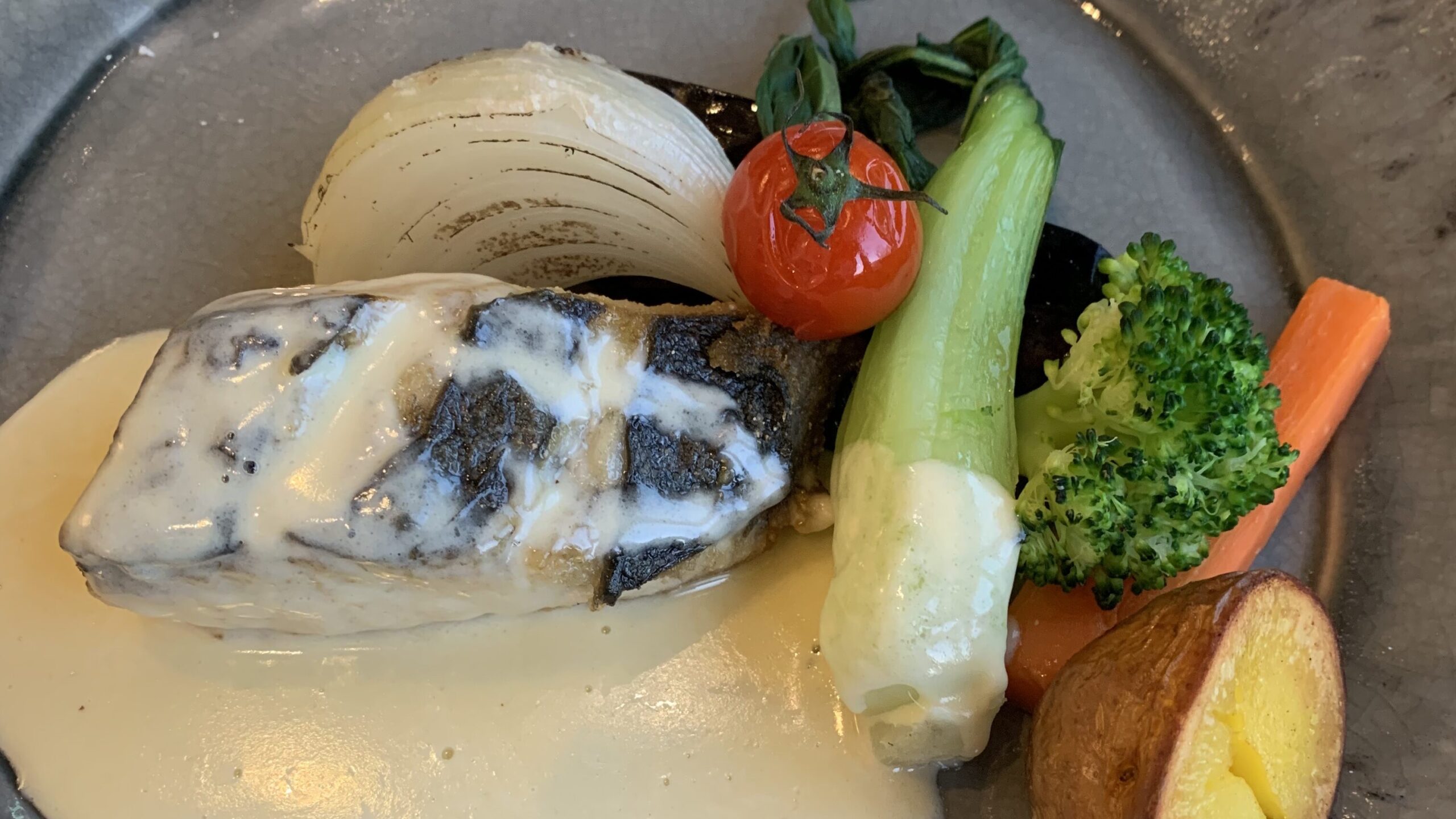 高崎芸術劇場レストランの魚料理