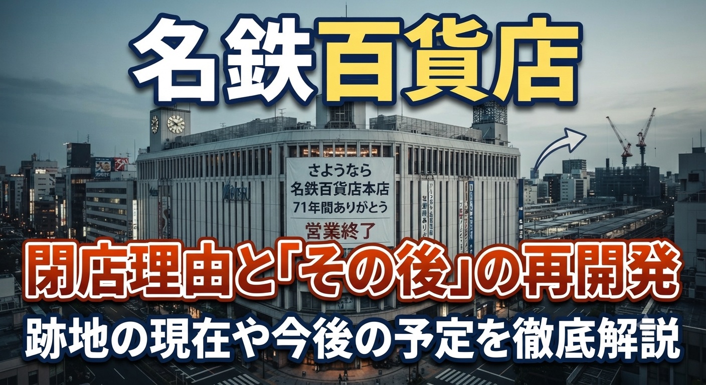 名鉄百貨店閉店アイキャッチ画像